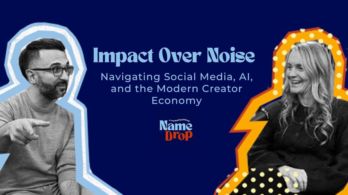 Impact Over Noise: On the Name Drop Podcast with Molly Baker